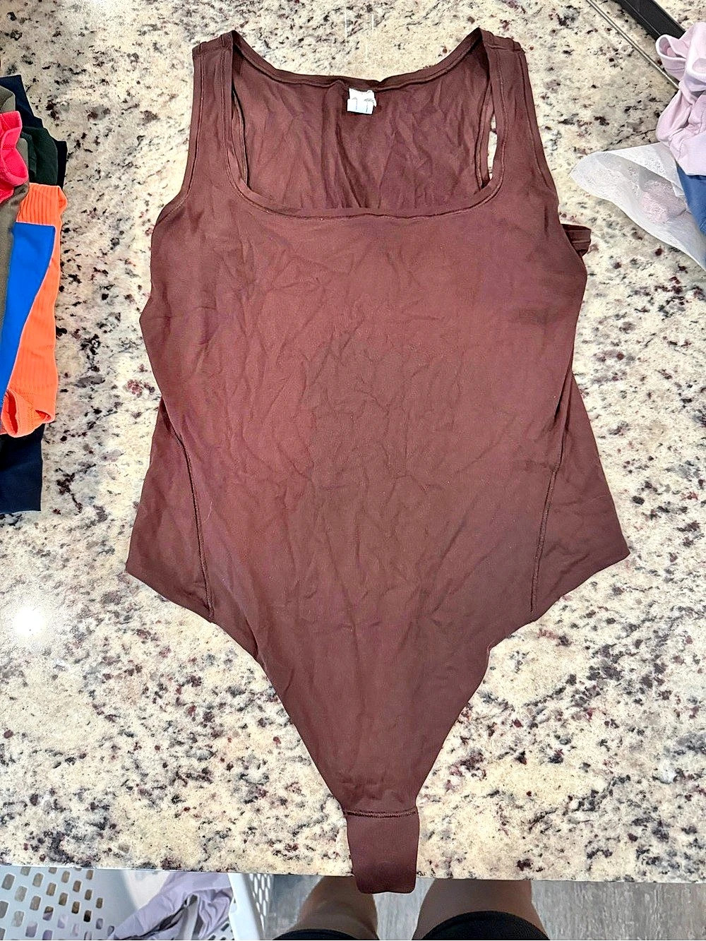 lululemon Wundermost Ultra-Soft Nulu Square-Neck Sleeveless Bodysuit Wundermost